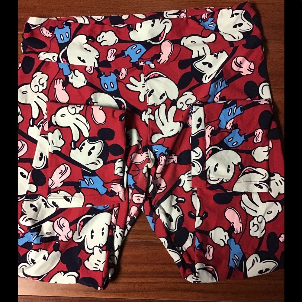 Lularoe TC Mickey Mouse Disney leggings